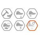 BASE Paddington védőcipő S1P SRC, hasított bőr - 43 (acélbetétes)