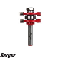   Berger 031402-0467 eresztékmaró vezetőcsapággyal, keményfém lapkás, S8 - D41×H6,35 /B9,5 mm
