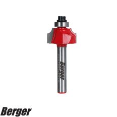   Berger 031402-0473 pálcatag profilmaró vezetőcsapággyal, keményfém lapkás, S6 - D19×H9,5 /R3,17 mm