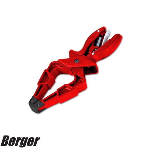 Berger 041601-0309 hosszúcsőrű állítható profi szorító csipesz, üvegszálas - max 75 mm
