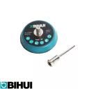 BIHUI AGMPH2 tépőzáras mini gumitányér, M5/csapos - 50 mm