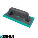 BIHUI CFHRL zöld kemény gumis epoxy fugázó simító - 248x116 mm (vágott éllel)