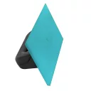 BIHUI CFHRL zöld kemény gumis epoxy fugázó simító - 248x116 mm (vágott éllel)