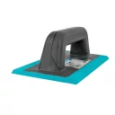 BIHUI CFHRL zöld kemény gumis epoxy fugázó simító - 248x116 mm (vágott éllel)