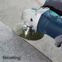 BIHUI DCWME5 gyémánttárcsa csiszoláshoz és vágáshoz Ø125x1,8 x M14 mm