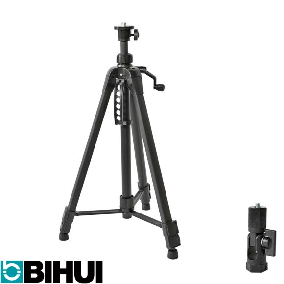 BIHUI LLG-TRP háromlábú állvány mérőműszerekhez 58-150 cm (1/4"+5/8" menet)