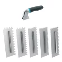 BIHUI PTSCK12 burkoló simító készlet - 12 részes (inox, 2K gumírozott nyél)