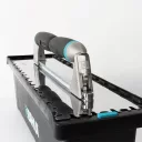 BIHUI PTSJK9 svájci fogazott glettelő készlet 480x130 mm - 9 részes (inox, 2K gumírozott nyél)