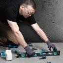 BIHUI TSL180 profi vízmérték fogantyúval - 1800 mm (3 libella, alumínium)