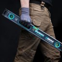 BIHUI TSL180 profi vízmérték fogantyúval - 1800 mm (3 libella, alumínium)