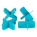 BIHUI TSM50 többméretű távtartó kereszt 1-2-3-4 mm (50 db)