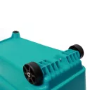 BIHUI TWS19 profi burkoló vödör szett, 19 L (vödör, görgők, rács, szivacsos- és fugázó simító)