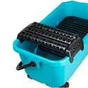 BIHUI TWS19 profi burkoló vödör szett, 19 L (vödör, görgők, rács, szivacsos- és fugázó simító)