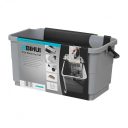 BIHUI TWS24 burkoló vödör szett, 24 L (vödör, görgők, rács, szivacsos simító)