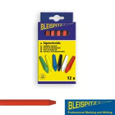 Bleispitz 0136 jelölő zsírkréta 12x120 mm (piros)
