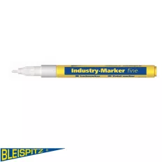 Bleispitz 0976 festékes ipari jelölőfilc, 1-2 mm - fehér