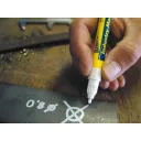 Bleispitz 0976 festékes ipari jelölőfilc, 1-2 mm - fehér