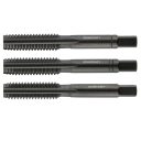 BOHRCRAFT 4110 metrikus kézi menetfúró készlet, 3 részes, DIN352 HSS-E Co5 VAP - M16