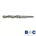Bohrcraft 1110 01 01350 HSS-G fémfúró csapolt szárral (köszörült), Ø 13.5x160/108 mm