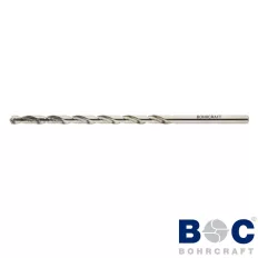   Bohrcraft 1400 07 30400 HSS-G fémfúró (köszörült) (extra hosszított), Ø 4.0x280/190 mm