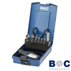   Bohrcraft 1705 13 30006 KSB 6-K ABS-Box kúpos süllyesztő készlet HSS-G, 8 darabos (1/4" bit befogás)