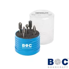   Bohrcraft 5900 13 30006 HM turbómaró készlet, 5 darabos (6 mm-es szár)