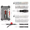 BOSCH 2607002837 precíziós bit készlet S2 , 1/4" (43 részes)