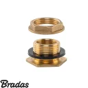 Bradas BR-P12034 tartály áteresz, sárgaréz - 3/4"x1/2"