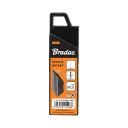 Bradas DIY-KN1902BB BLACK trapézpenge SK2,  fekete - 10 darab