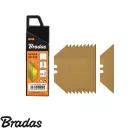 Bradas DIY-KN1902BG GOLD trapézpenge SK2,  bevonattal - 10 darab