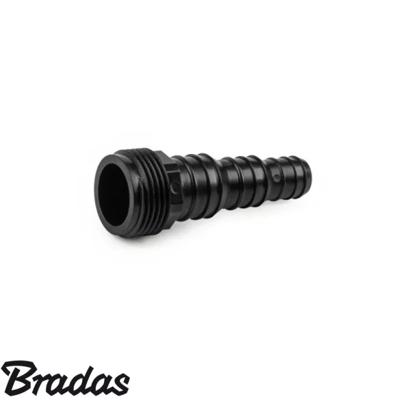 Bradas Black Line ECO-4121 univerzális csatlakozó csonk - 3/4" KM