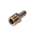 Bradas PRA5 menetes tömlővég, sárgaréz - 3/8"L KM >>> 9-10 mm