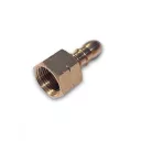 Bradas PRA8 menetes tömlővég, sárgaréz - 3/8"L BM >>> 9-10 mm
