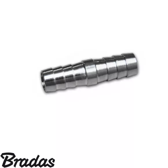 Bradas SE1-1P10-STEEL tömlővéges toldó, acél - 10 mm