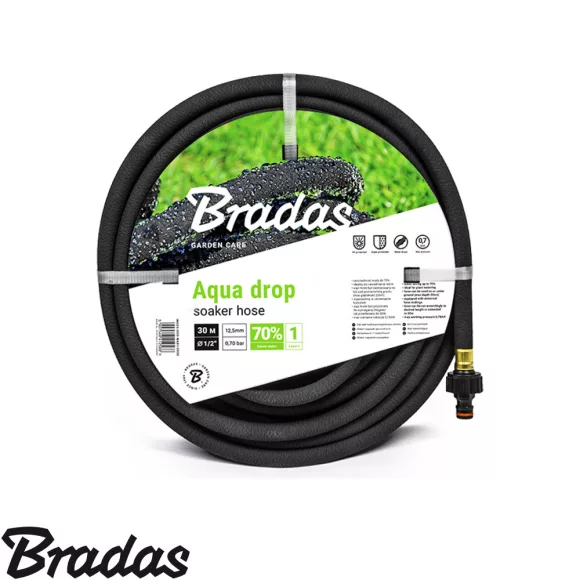 Bradas WAD12030 AQUA-DROP csepegtető tömlő, 1/2" - 30 m