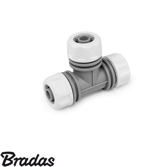 Bradas White Line WL-2210-12 tömlő T összekötő - 1/2"