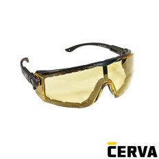   CERVA BENAIS AS védőszemüveg sárga lencsével, szivacspárnával
