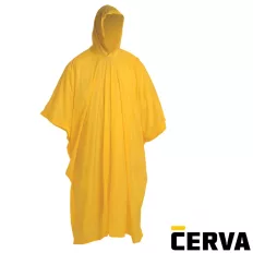 CERVA esőköpeny poncsó PVC, sárga