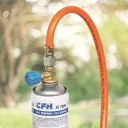 CFH AV 121 csatlakozó szelep - 7/16" palack >>> 3/8"LH