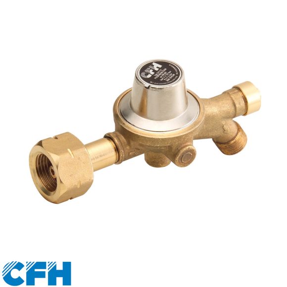 CFH DR 112 PB gáz nyomáscsökkentő tömlőszakadás elleni védelemmel 2,5 bar (max 6 kg/h)