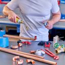 CFH FB 131 finomforrasztó égő palackkal 0,8 kW - 1450°C