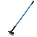 CFH UBS 670 térkő és fugatisztító kefe teleszkópos nyéllel 82-143cm (2 db acél sörtés fejjel)