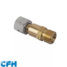   CFH VS 120 gáztömlő csavarodásgátló csatlakozó - 3/8" LH