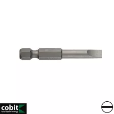   Cobit Industrie 01042 lapos bit behajtó S2 acél - SL 8x50 mm (1/4" - 1,6 mm vtg penge)