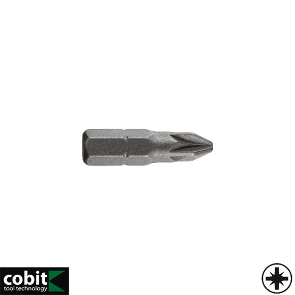 Cobit Industrie 01187 PZ bit behajtó S2 acél - PZ4x32 mm (1/4")