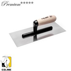   COME 310 prémium glettelő szénacél lappal 280x120 mm (0,6 mm lap, fa nyél)