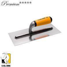   COME 381 IN prémium inox glettelő 280x120 mm (0,6 mm inox lap, 2K nyél)