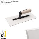 COME WHITE ABS 330 LI prémium glettelő élezett műanyag lappal 280x130 mm (2,5 mm lap, fa nyél)