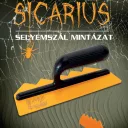 COME Sycarius prémium selyemszál mintázó glettelő 245x100 mm (3 mm vtg lap)