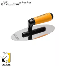   COME 310 ENLB prémium ovál glettelő 240x100 mm (0,6 mm inox lap, 2K nyél)